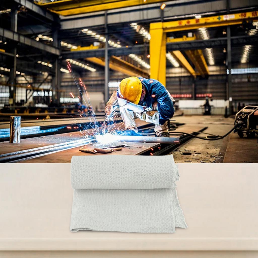Blanket Fireproof Cloth Ceramic High Temperature Resistant 1 PC