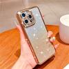 Brokatowe Błyszczące Etui na iPhone 16 15 Pro Max 14 Plus 13 12 Pokrowiec Samsung Galaxy S25 Edge S23 Ultra S24 FE A56 A36 A26 A16 A55 A35 A25 A15 A54 A34 A14