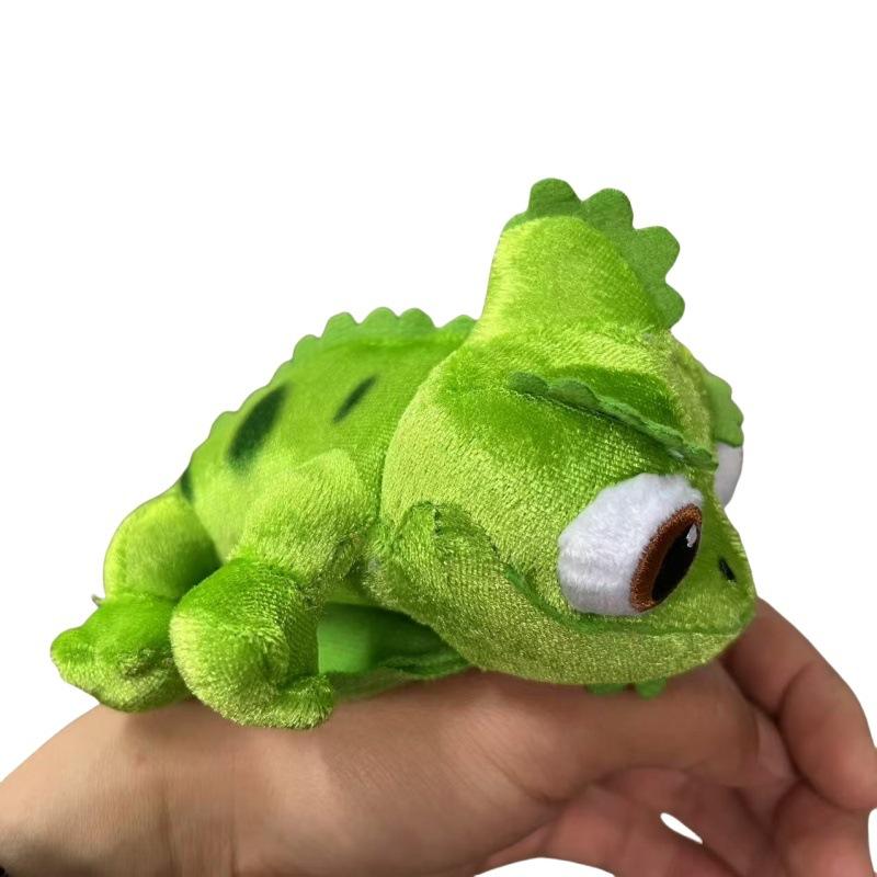 Pluszowe Lalki Pascal Rapunzel Kameleon 15cm Pascal Pluszaki Pluszowa Lalka Pascal Rapunzel Pluszowe Zabawki na Ramię Prezenty dla Dzieci