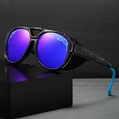Gafas de Sol Steampunk para Ciclismo Pit Viper Adulto UV400 Hombres Mujeres Diseñador Gafas Steam Punk Gafas de Sol Clásicas Gafas Clásicas