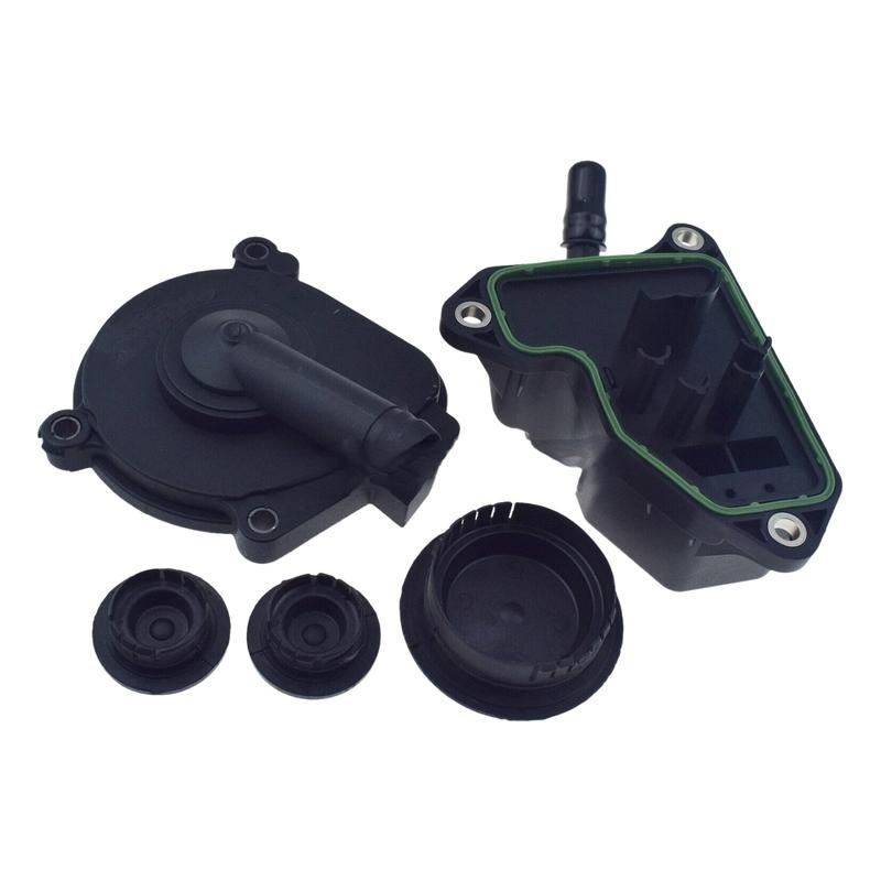 1Set Crankcase Vent Valve Cover Cam Plug&Oil Separator Kit For Mercedes-Benz C350 E350 ML350 Engine Car Accessories Replacement