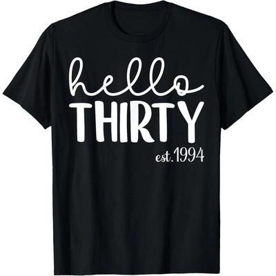 T-shirt 30e anniversaire pour femmes de 30 ans