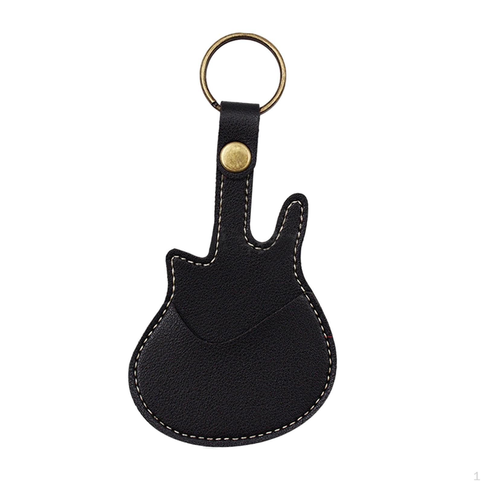 Guitar Pick Holder, Picks Cover, PU Leather