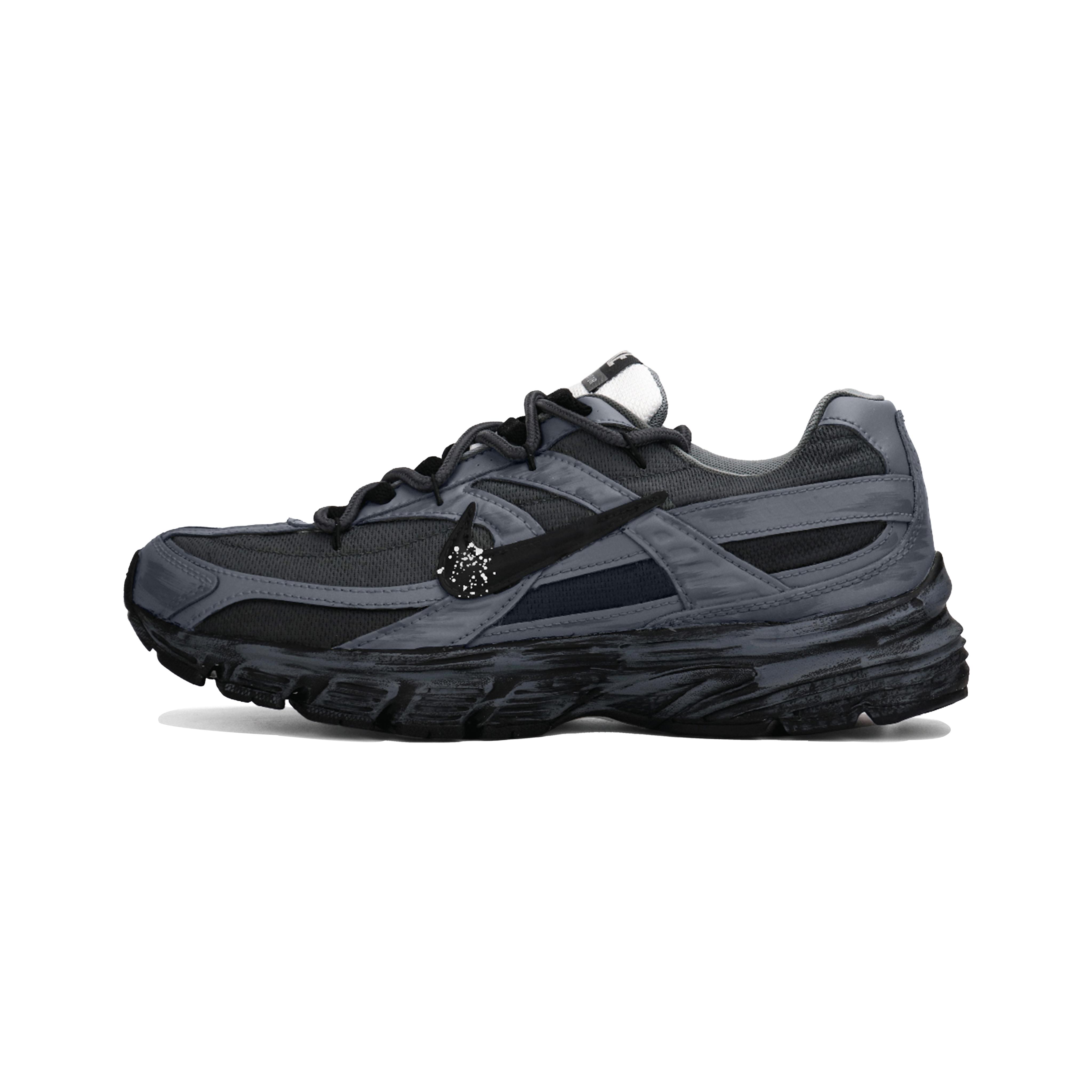 

Nike Initiator Cushioning Slip Resistant Abrasion Resistant Low top Running Shoes Unisex Gray Black 394055-101(team410-) 41