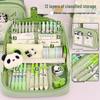 2024 High-End Large Capacity Stain-Resistant Pencil Case - Aesthetic Stationery Box for Primary School Girls