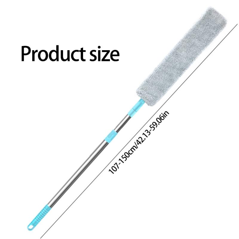 Flexible Cleaning Tool Long Handle MultiSurfaces Dusting Brush Home Use Furniture Floor Car Interior Duster