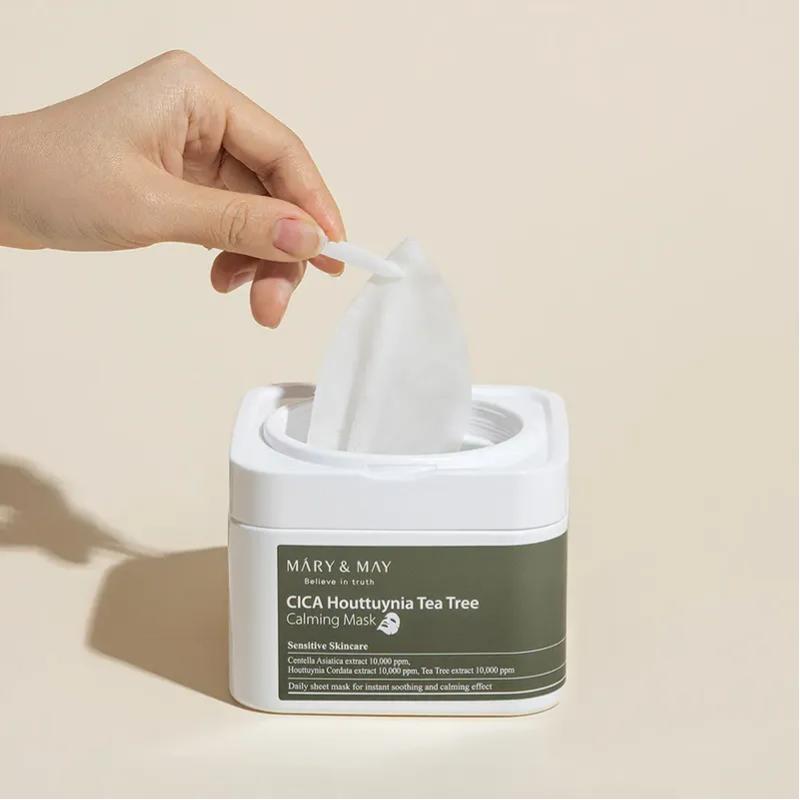 Mary&May Cica Houttuynia Tea Tree Calming Mask 400g 30EA
