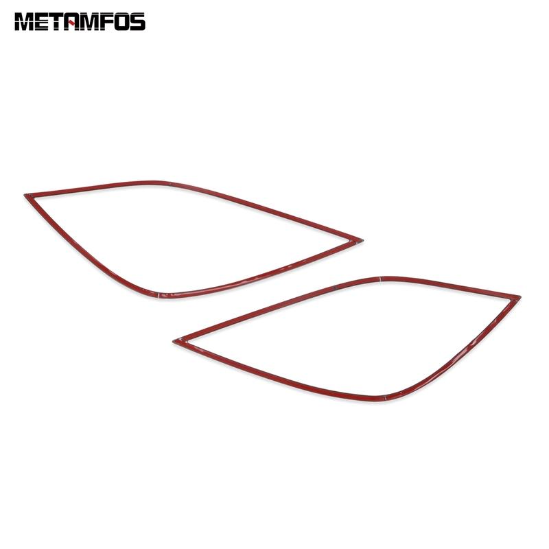 For Toyota Camry SE XSE 2018   Chrome Front Fog Light Lamp Cover Trim Foglight Foglamp Grille Trim Exterior Accessories