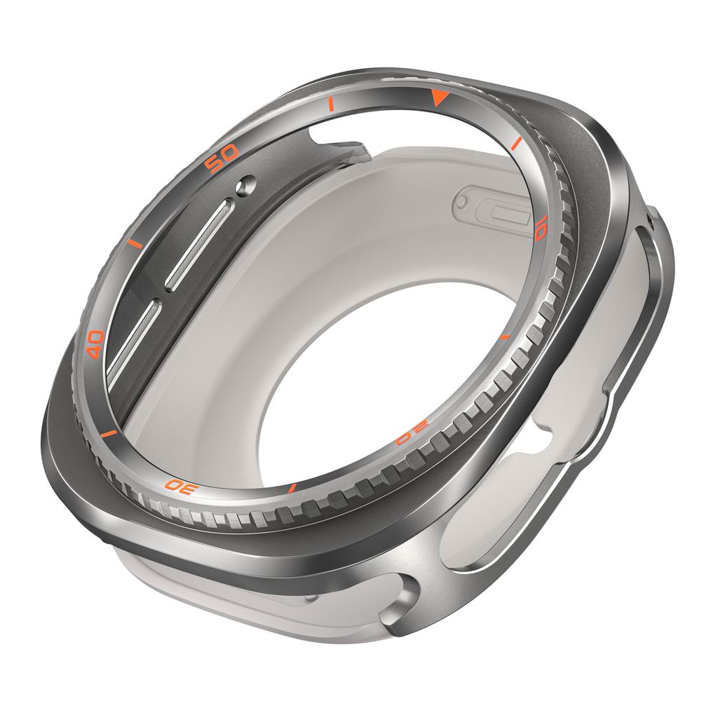 Metal Alloy Case for Samsung Galaxy Watch Ultra2 2025 Accessories Hard Frame Case Cover for Galaxy Watch Ultra 47mm Protector