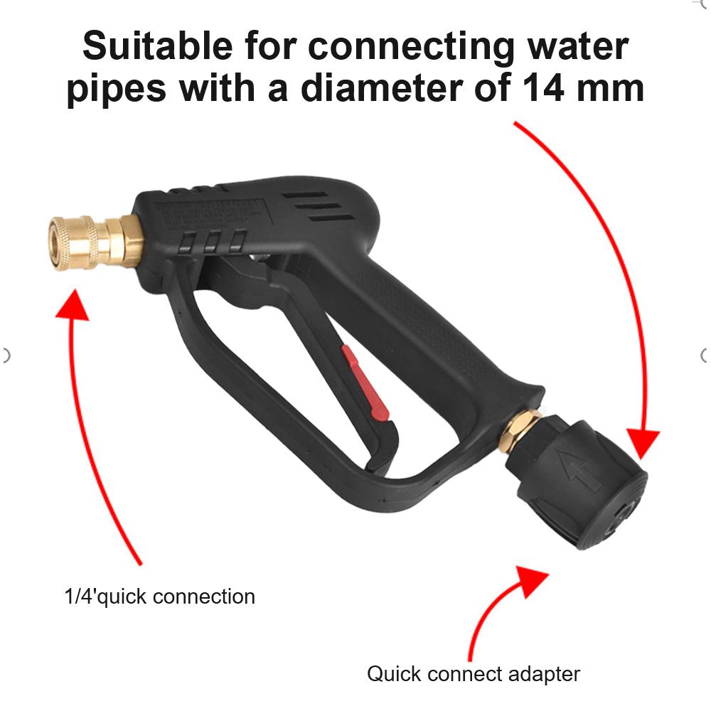 Alta Pressão M22 14MM para Limpeza de Carros Kit Bico Colorido com 5 Conexões Rápidas Pistola de Água de Limpeza Para Karcher/Nilfisk