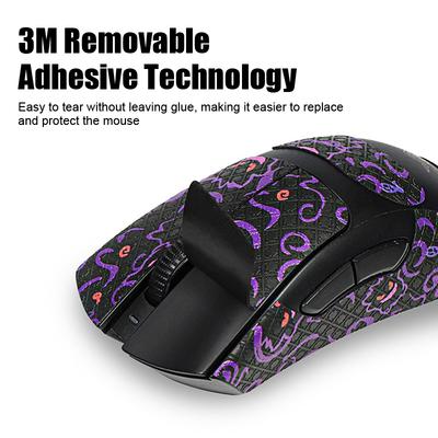 Diy Mouse Grip Tap Cartoon Animation Universal For Most Mouse Sticker Non Slip Suck Sweat Wear-Resistant For Boys And Girls Gift