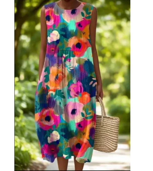 2025 Women's Autumn Solid Color Casual Dress – Customizable Print Option Available