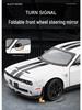 Jiaye 1:22 Dodge Hellcat Demon Eye Alloy Car Model with Sound, Light, and Pull-Back Four-Wheel Shock Absorbers