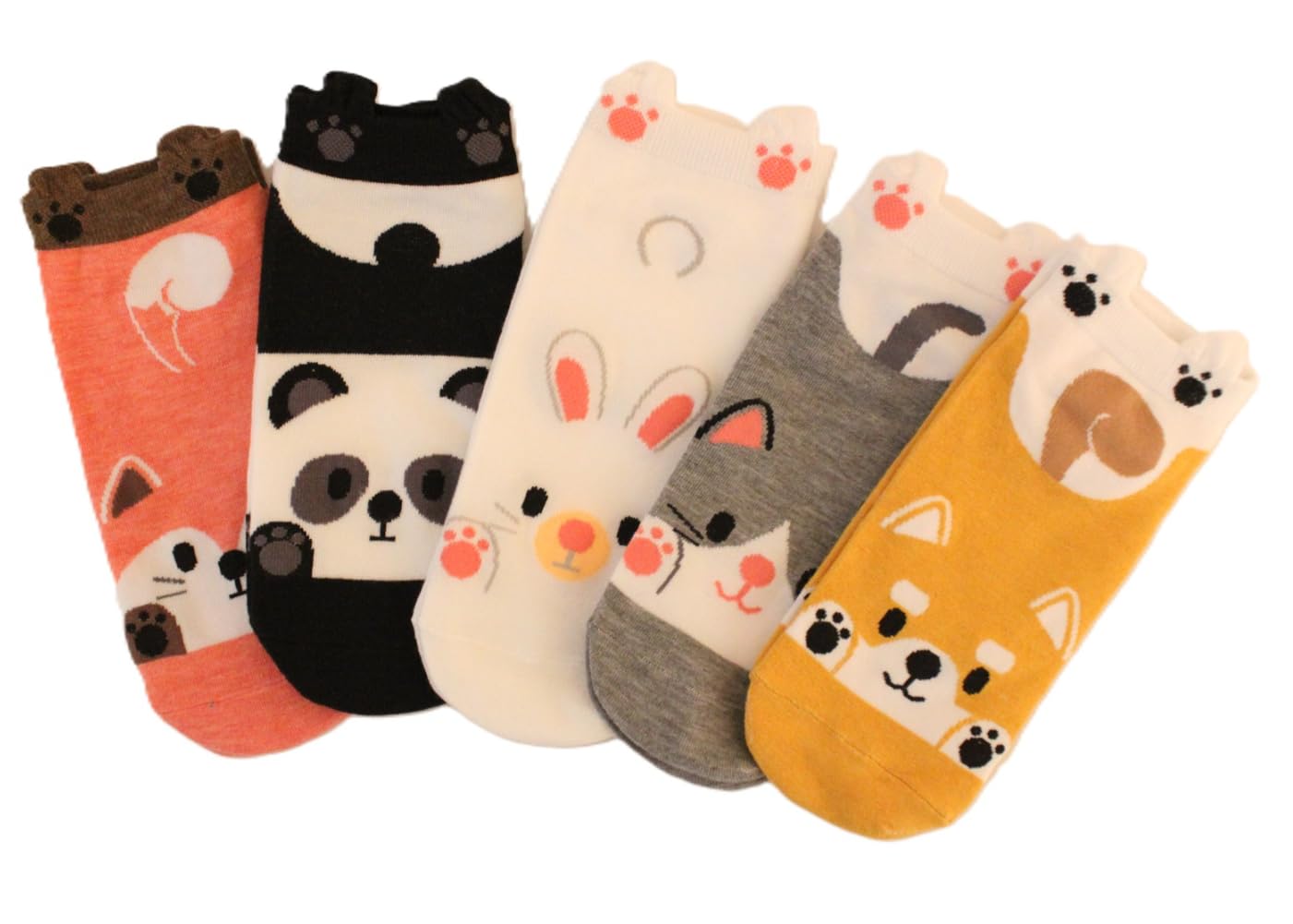 

Cute Short to [Kotosan s Shop] Women s Socks, Socks, Animals, Spring, Summer, 22.0cm 24.5cm