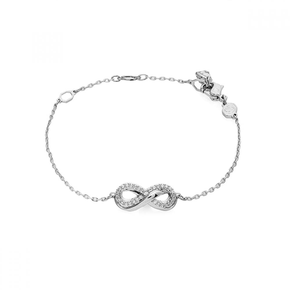Swarovski 5679664 Hyperbola Infinity Medium Bracelet