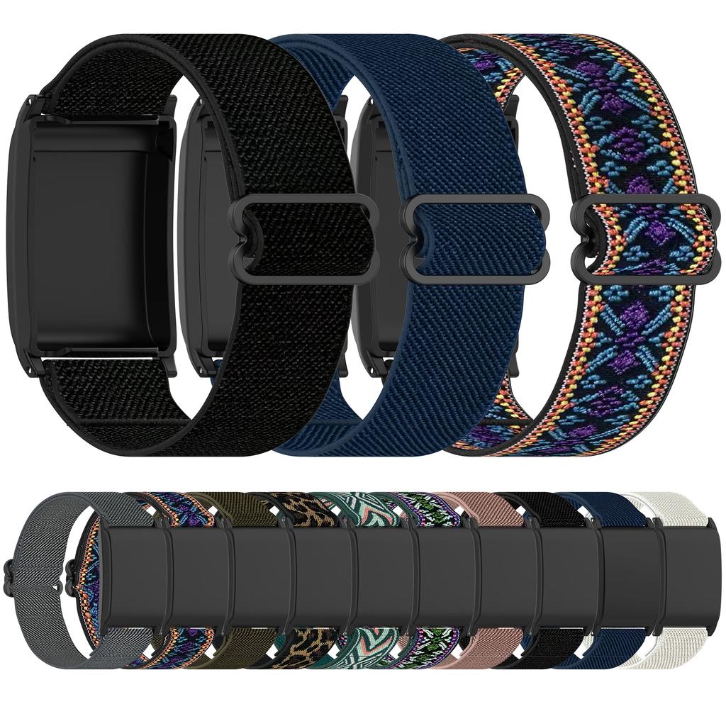 Mjukt klockarmband i nylon för WHOOP 4.0 Justerbart ersättnings Fitness Sport Andningsbart smartwatch-armband för whoop 4.0-band