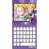 Dragon Ball Z 2026 Square Wall Calendar