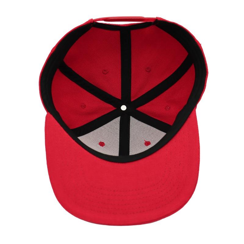 Flat Edge Hat Hip Hop Hat Embroidery Printed Men's Baseball Cap Student Hat Skateboard Trend Green Hat