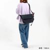Messenger Bag Official MP Embroidery Vintage Messenger Bag Black [Manhattan Portage]