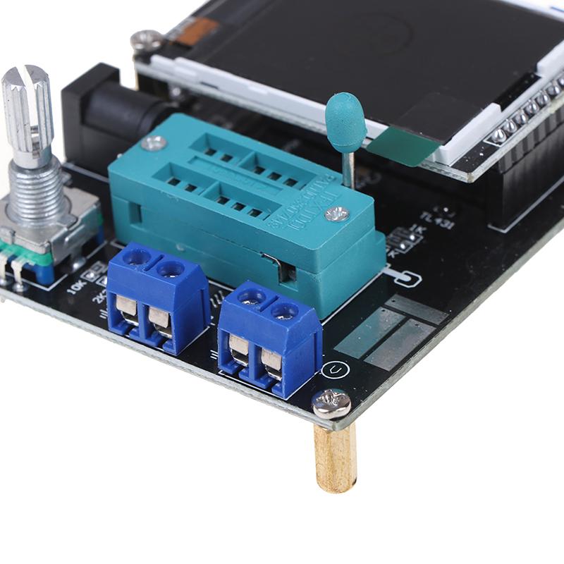 GM328A Assembled Transistor Tester LCR Diode ESR Capacitance Meter