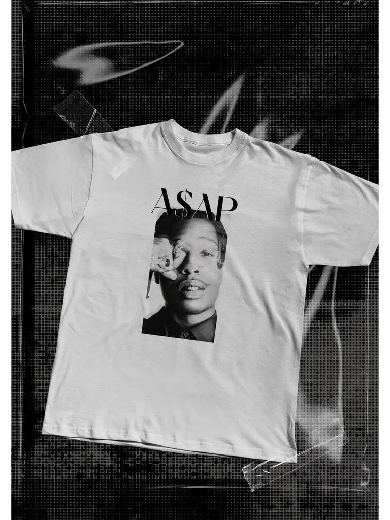 Maglietta con Stampa Asap Rocky