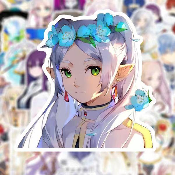 Frieren bei der Beerdigung bunte Aufkleber, 50 Stück (nicht wiederholt), wasserdicht und sonnencreme.