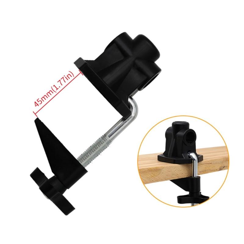 5Pcs Replacement Desk Clamp Desktop Lamp Clamp Metal Mounting Table Clamp Non-Slip C Clamp for Desk Lamp Microphone
