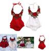 Adorable Toddler Baby Girl Flower Backless Romper Jumpsuit With Timeless Design