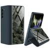 Samsung Z Fold5 Cross-border Leather Flip Cover with Painted Design - 5G Protective Case