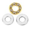 10pcs Thrust   Bearing Miniature High   Flat Steel Bearings Set (F2.5-6M 2.5x6x3mm)
