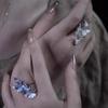 Design Butterfly Surround Butterfly Ring New Chinese Light Luxury Open Ring
