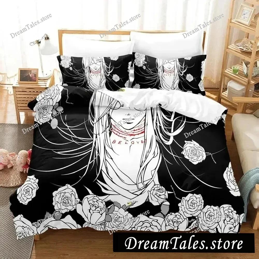 Loveless Luxury Bedding Set Japan Anime Cartoon Duvet Cover Set Comforter Bedspread Linen Twin Single Size Printed Home Textile