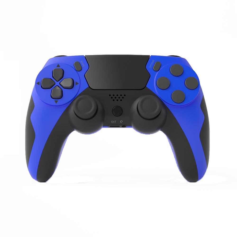 Wireless Controller Bluetooth Gamepad Double Vibration 6Axis Joypad Touchpad Microphone Earphone Port For PS4 PS3 PC