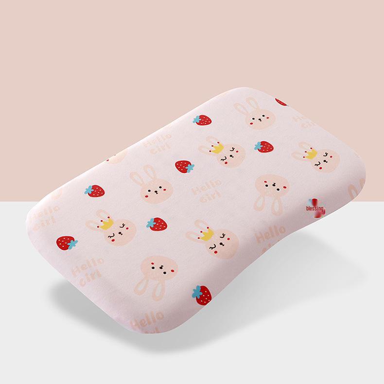 Cartoon Memory Foam Baby Pillow - Washable, Slow Rebound Neck Support for Kids