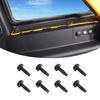 35K Steel Black Car Roof Fixing Screws Trim For Ford Bronco + Accessories ×8