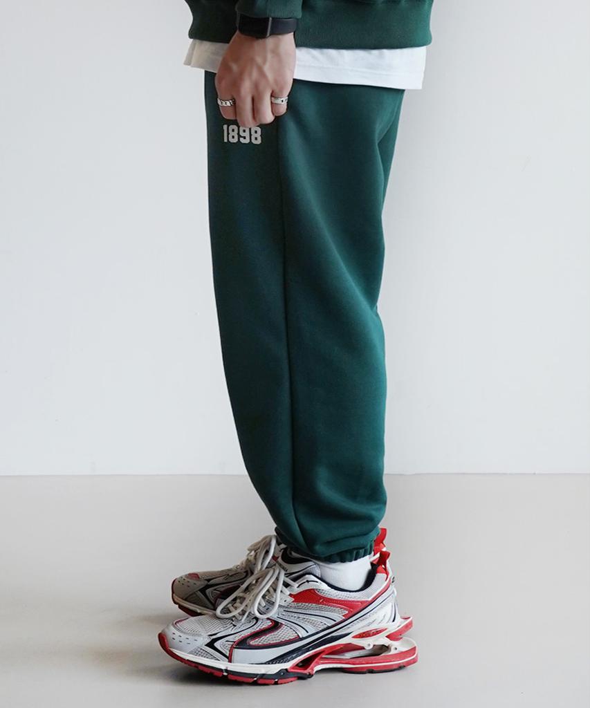 Deomail 1898 Garments Sweat Pants[Green]