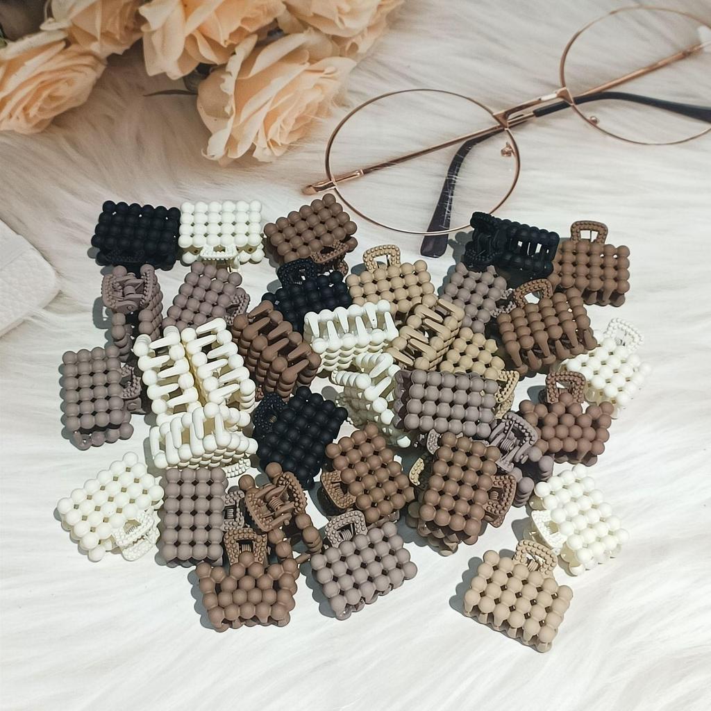 Kaffee-Farbenes Mini-Klammer-Set - Prinzessinnen Haar- & Pony-Accessoires