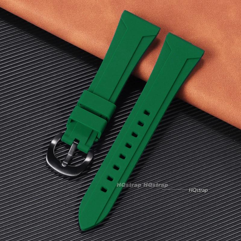 Soft Silicone Watchband for Panerai Strap 22mm 24mm 26mm Rubber Watch Band for Seiko Men Women Sport Replacement Bracelet