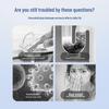 High-Speed Drain Unclogging Powder for Kitchen, Bathroom, and Toilet