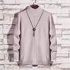 Clothes Men 'S Knitwear Solid Color Turtleneck Turtleneck Sweater Men 'S Bottoming Sweater