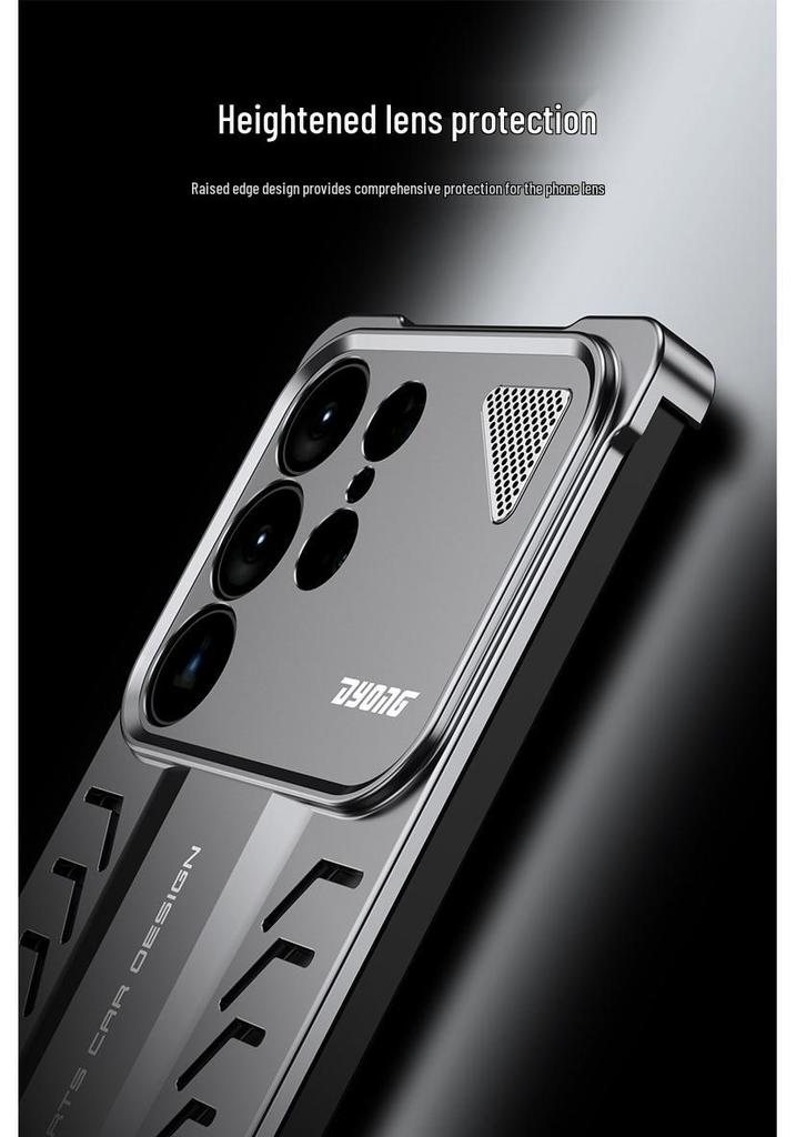 Samsung Galaxy S26 Ultra Heat Dissipation Metal Case - Borderless & Anti-Fall Design