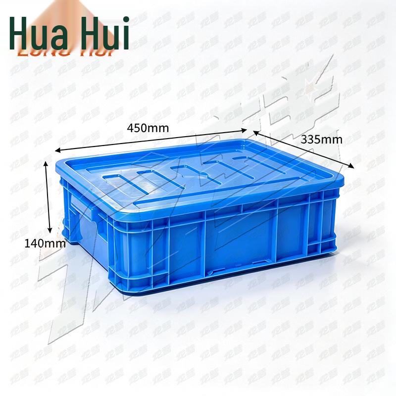 Longhui Plastic Storage Crate with Lid