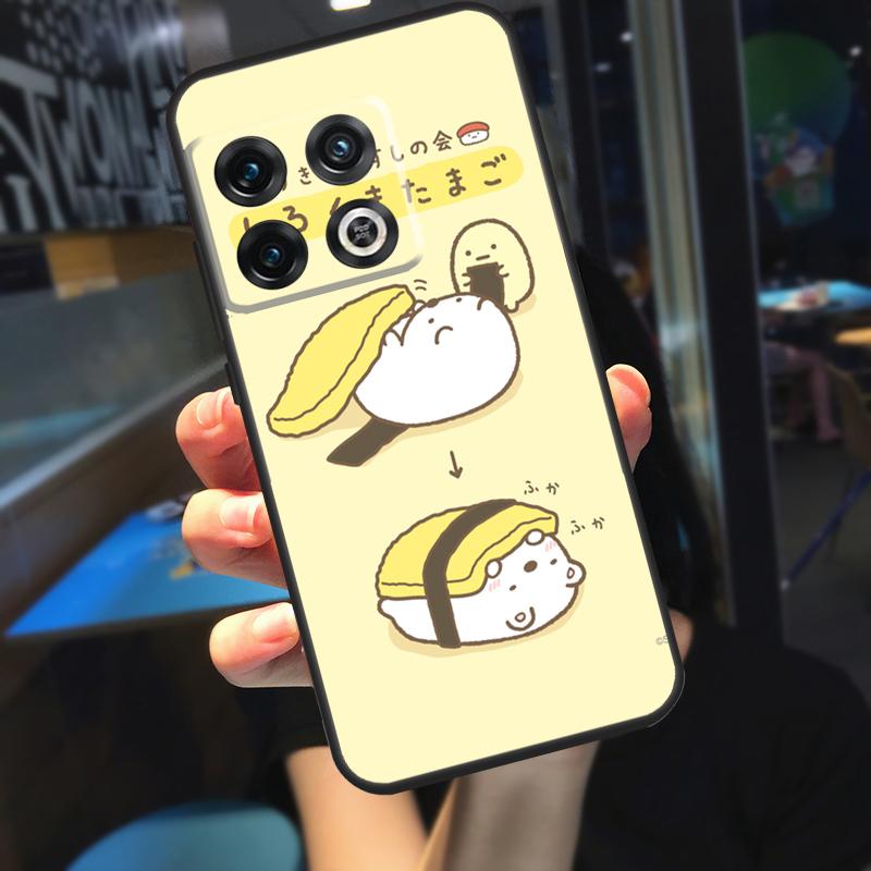 Sushi Maki Rice Kitchen Food Cute Funda For OnePlus 13R 13 12 R 11 9 10 Pro 8T 9RT 10T OnePlus Nord CE 4 2 3 Lite N20 N30 Case