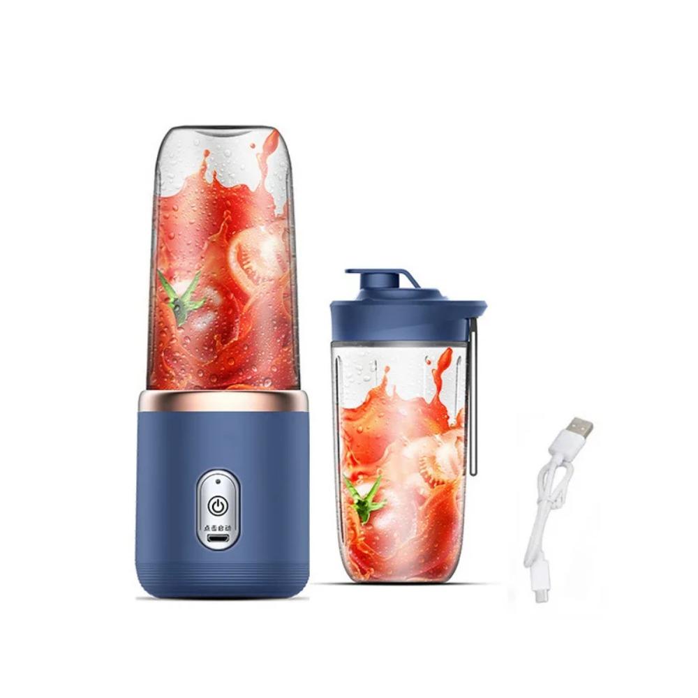 6 Blades Electric Juicer Cup For Travel Portable Juicer Mixer Usb Fresh Fruit Juice Personal Blender Portable Blender Smoothie