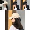 Trendy Korean Style Baseball Cap For Women And Men With Uv Protection And Breathable Acrylic Fabric