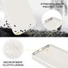 KALEBOL KLB-YTGJ001 For iPhone 15 Case Solid Color Liquid Silicone+PC Phone Cover