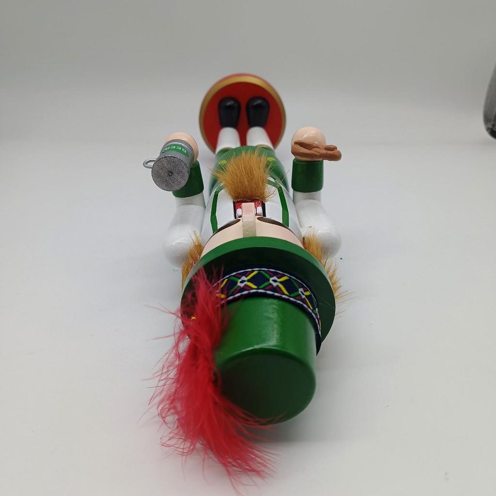 Oktoberfest Nutcracker 14 Inches Wooden Traditional Nutcracker Figurine Model Handpainted Oktoberfest Collectible Decoration for