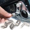 Motorcycle Exhaust Pipe Bracket Z/L-Shaped Stainless Steel Moto Modification Exhausts Pipe Clamps Fixed Bracket Accessory