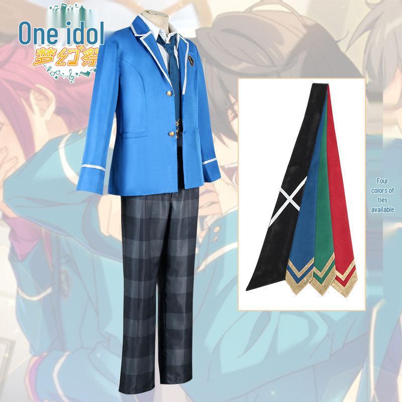 Hiyori Itsuki & Hokuto Ensemble Stars Unisex Cosplay School Uniform Set