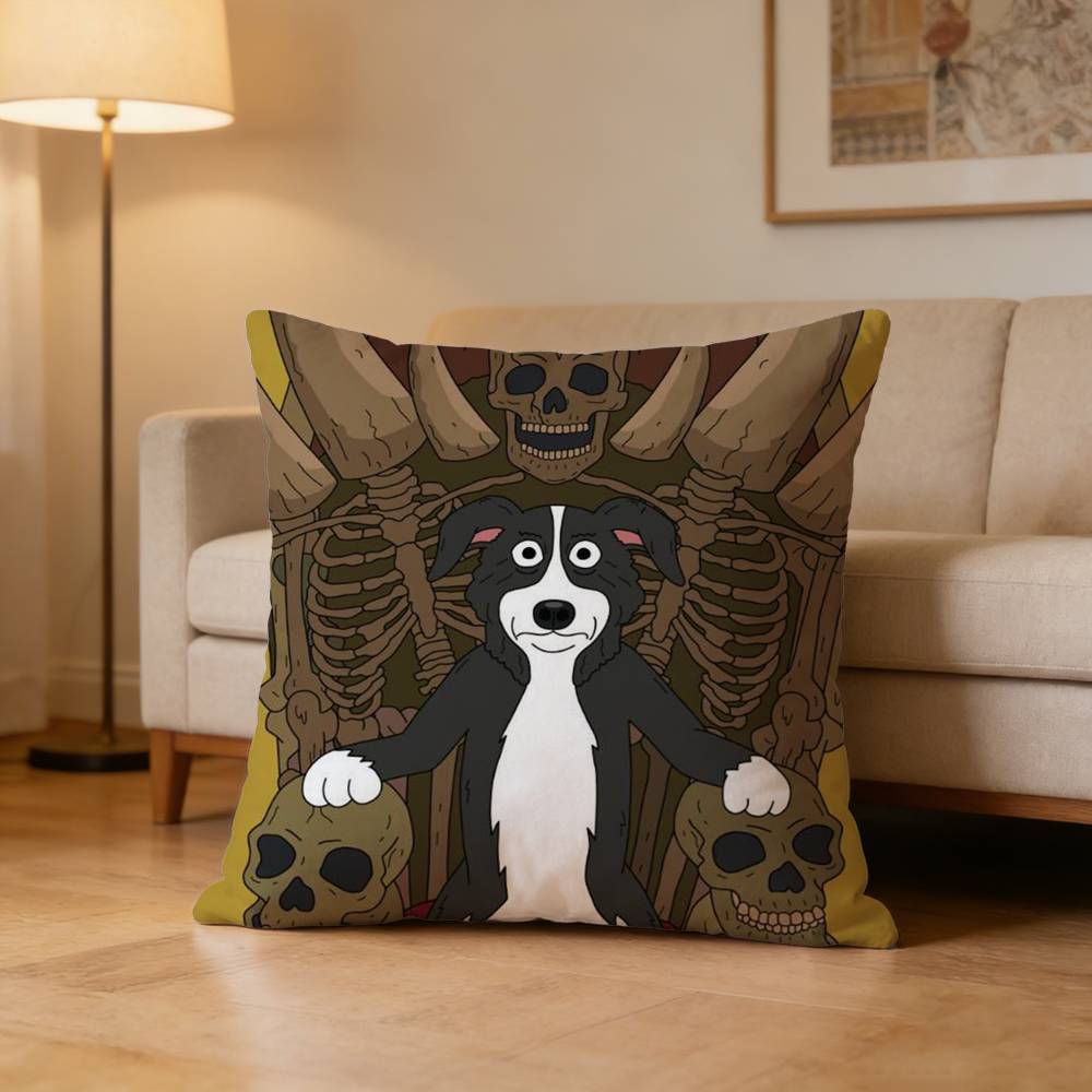 Cool Cartoon Mr PPickles Pillow Case for Sofa Living Room Home office Decor Protective Cover